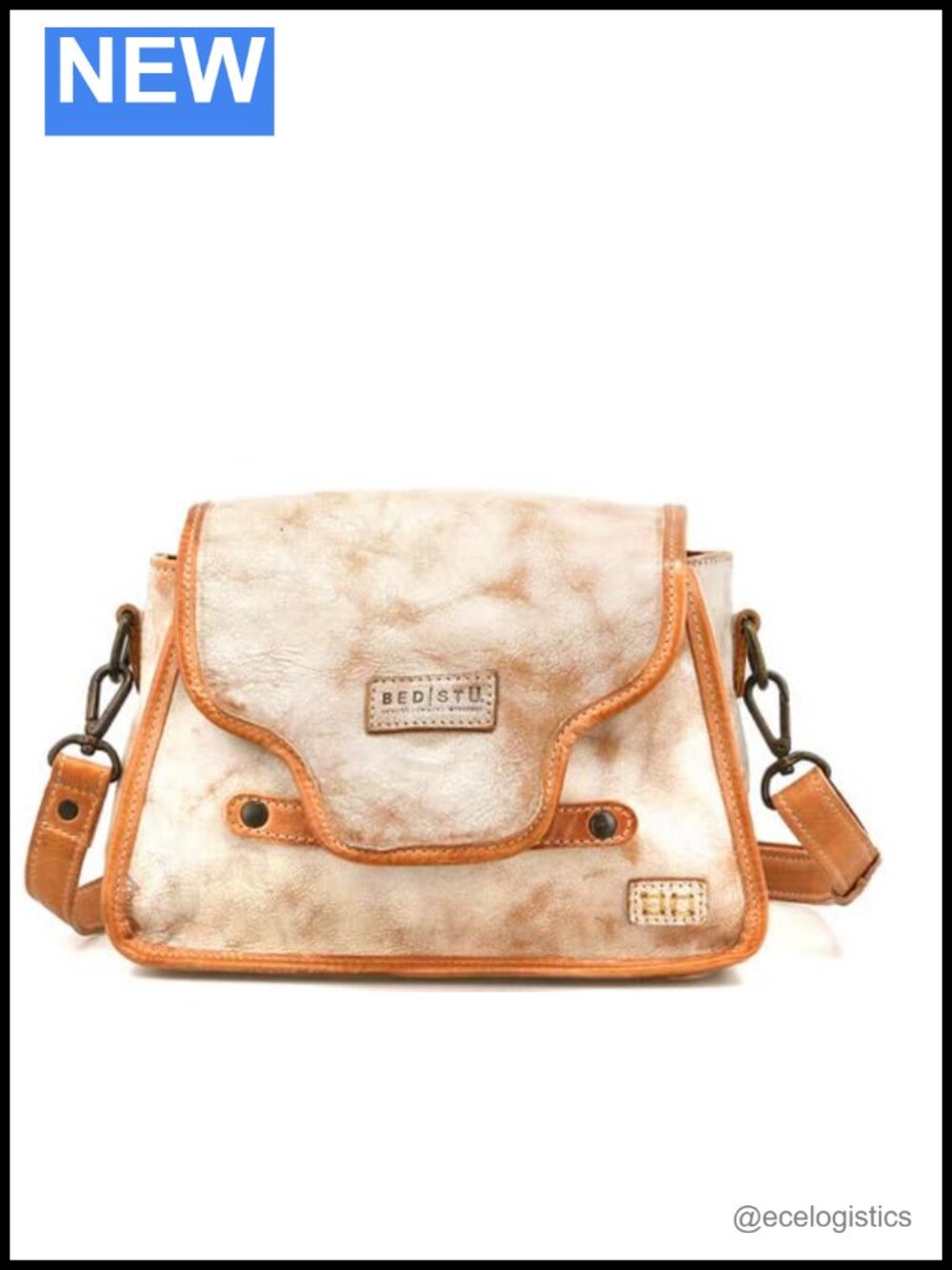 Vegan Leather Crossbody Bag Handmade Shoulder Purse